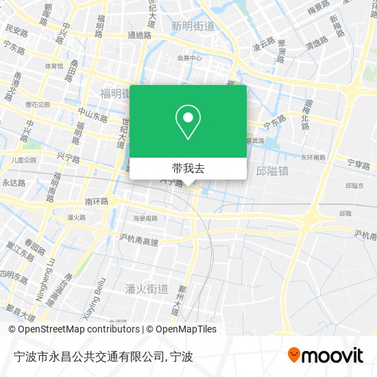 宁波市永昌公共交通有限公司地图