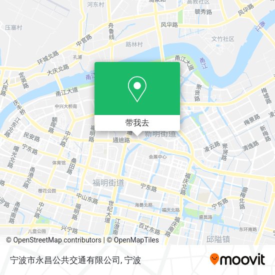 宁波市永昌公共交通有限公司地图