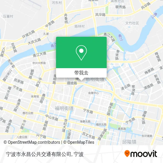 宁波市永昌公共交通有限公司地图