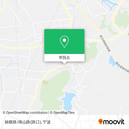 丽横路/南山路(路口)地图