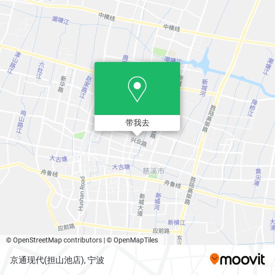 京通现代(担山池店)地图