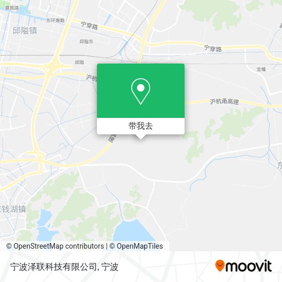 宁波泽联科技有限公司地图