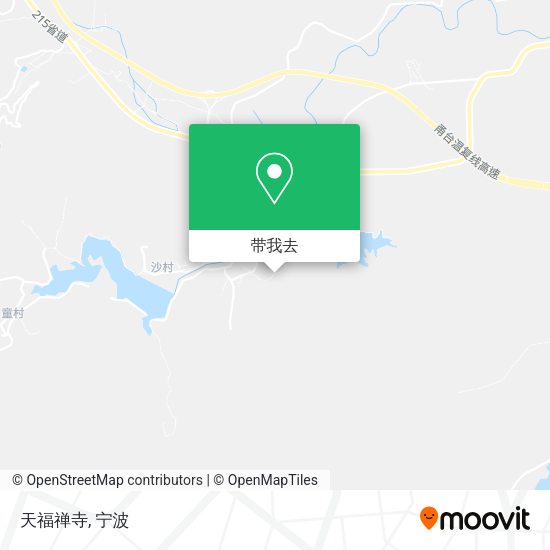 天福禅寺地图