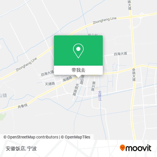 安徽饭店地图