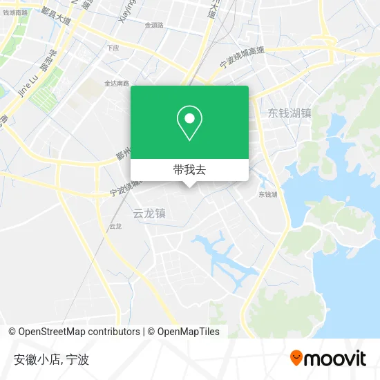 安徽小店地图