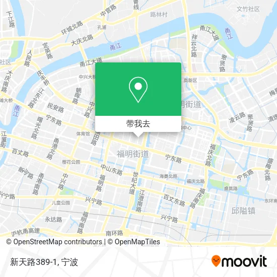 新天路389-1地图