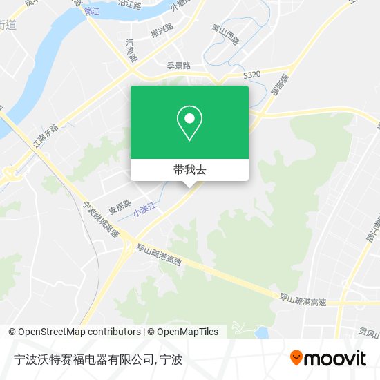 宁波沃特赛福电器有限公司地图