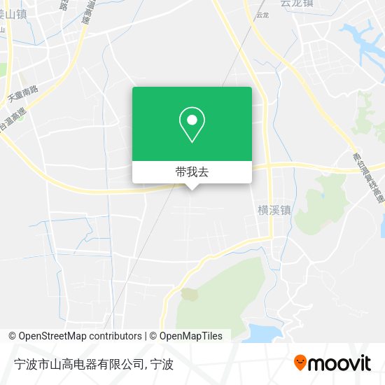 宁波市山高电器有限公司地图