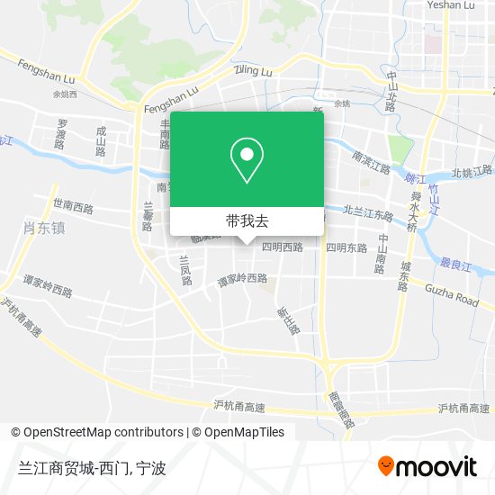 兰江商贸城-西门地图