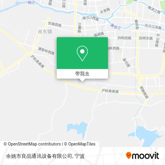 余姚市良品通讯设备有限公司地图