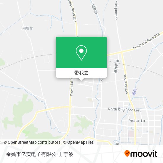 余姚市亿实电子有限公司地图