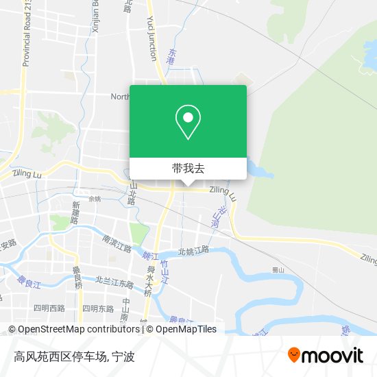 高风苑西区停车场地图