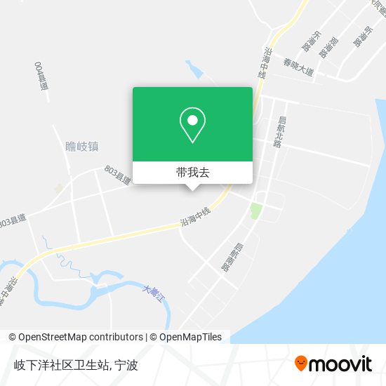 岐下洋社区卫生站地图
