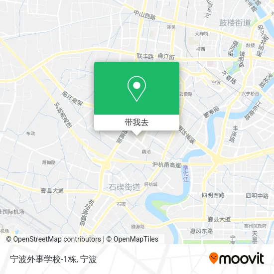 宁波外事学校-1栋地图
