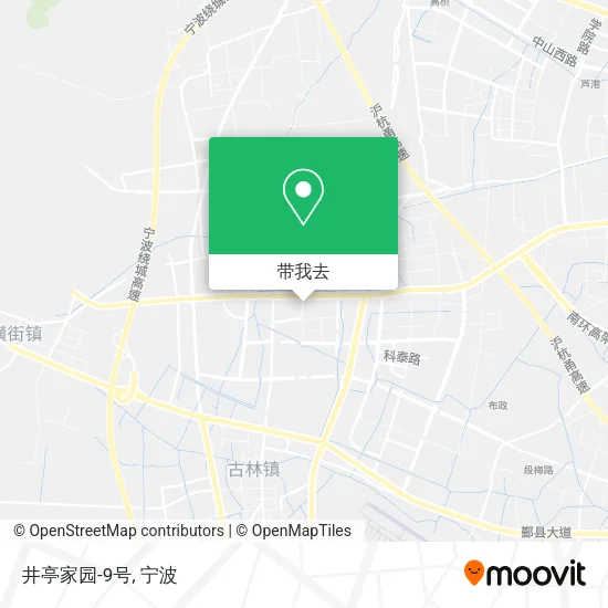 井亭家园-9号地图