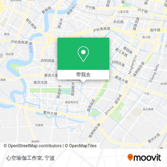 心空瑜伽工作室地图