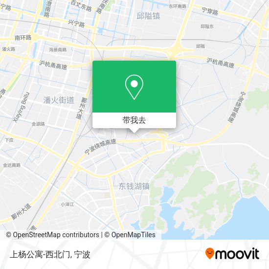 上杨公寓-西北门地图