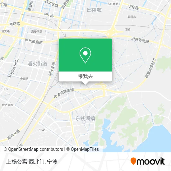 上杨公寓-西北门地图