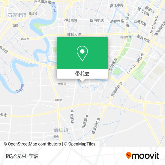 陈婆渡村地图