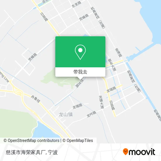 慈溪市海荣家具厂地图
