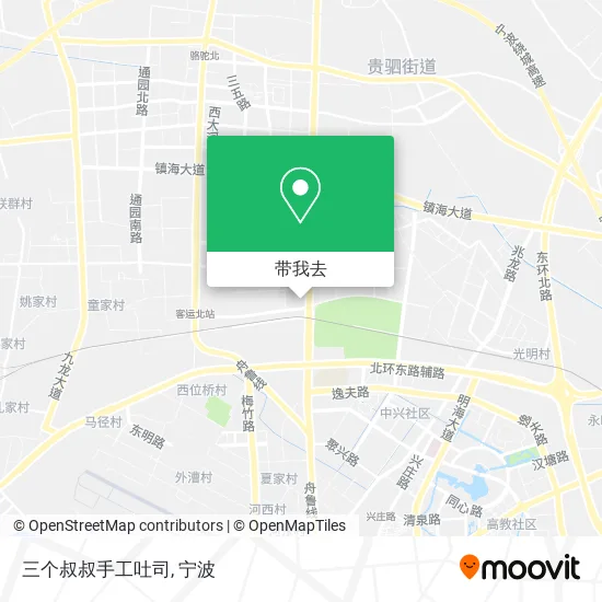 三个叔叔手工吐司地图