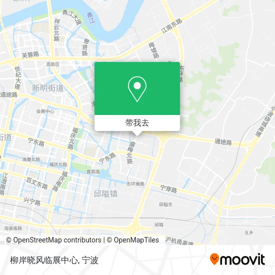 柳岸晓风临展中心地图