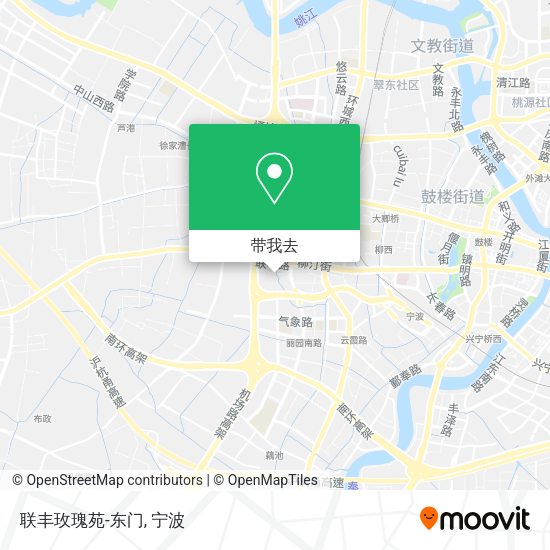 联丰玫瑰苑-东门地图