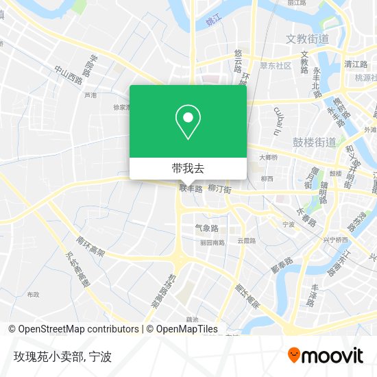 玫瑰苑小卖部地图