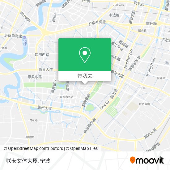 联安文体大厦地图
