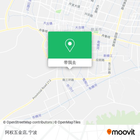 阿权五金店地图