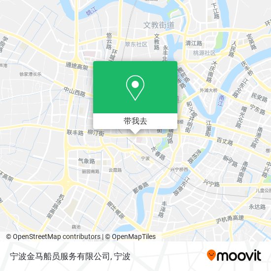 宁波金马船员服务有限公司地图