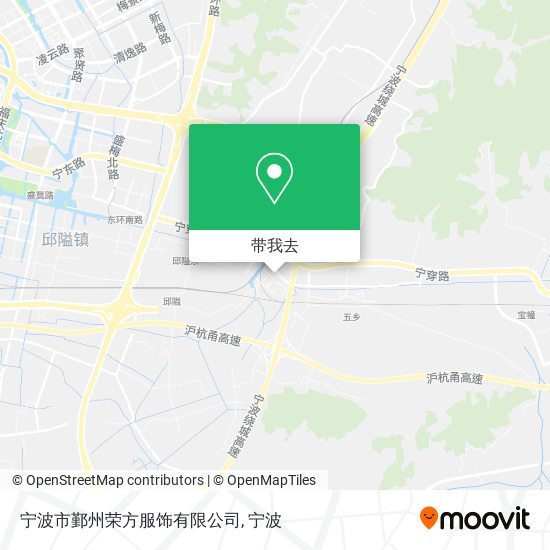 宁波市鄞州荣方服饰有限公司地图