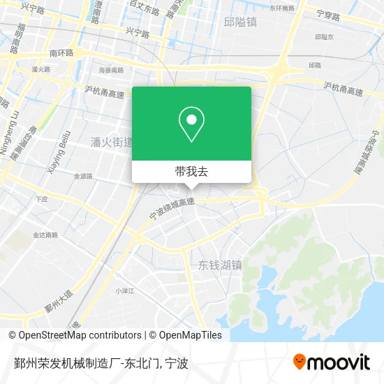 鄞州荣发机械制造厂-东北门地图