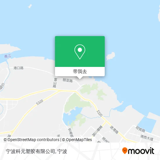 宁波科元塑胶有限公司地图