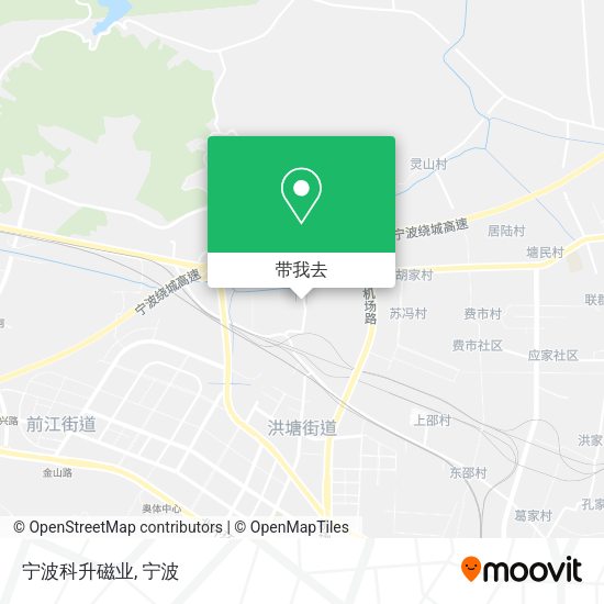 宁波科升磁业地图