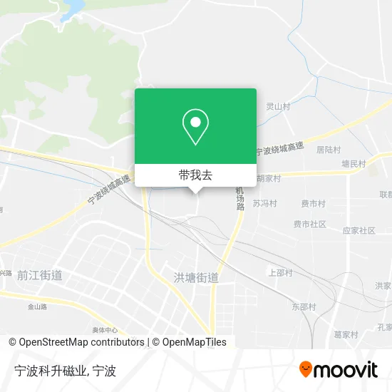 宁波科升磁业地图