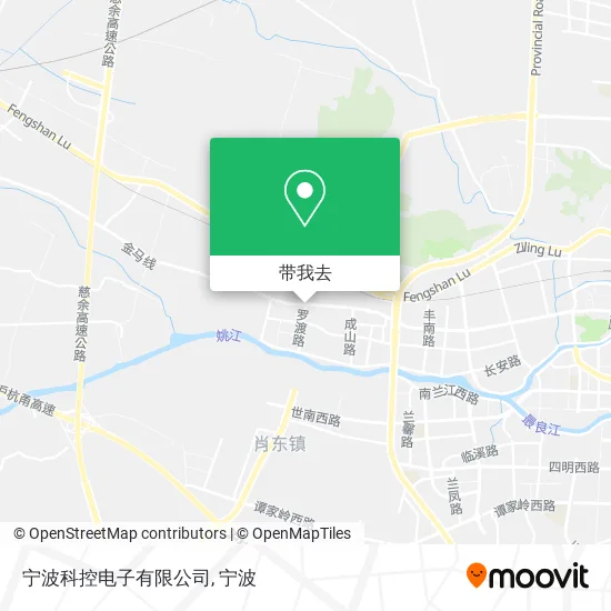 宁波科控电子有限公司地图