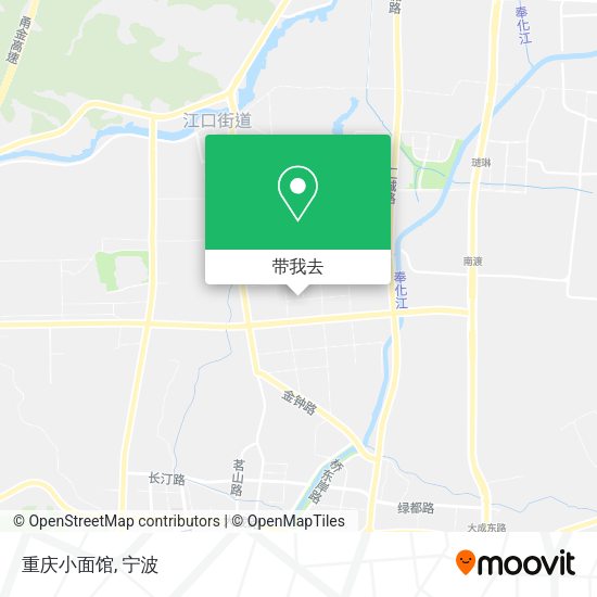 重庆小面馆地图