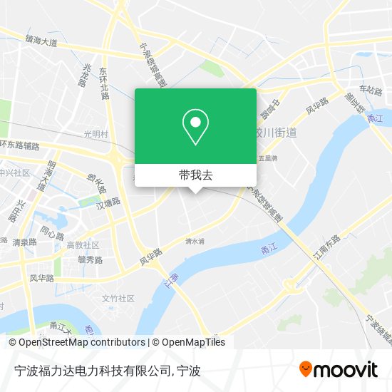 宁波福力达电力科技有限公司地图