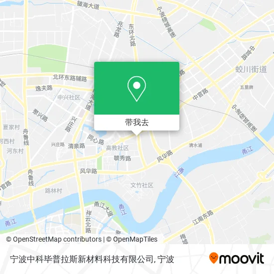 宁波中科毕普拉斯新材料科技有限公司地图
