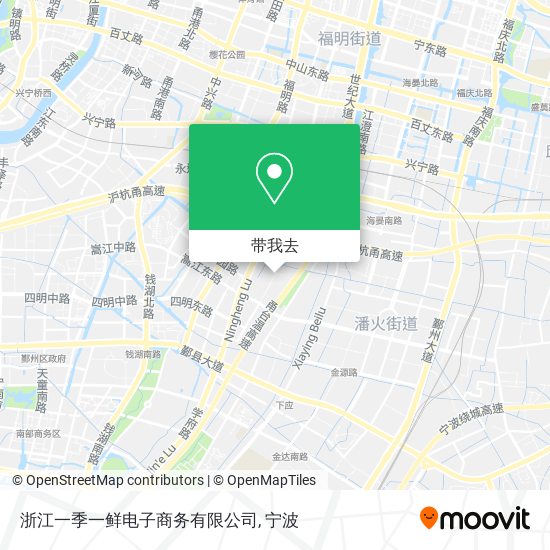 浙江一季一鲜电子商务有限公司地图