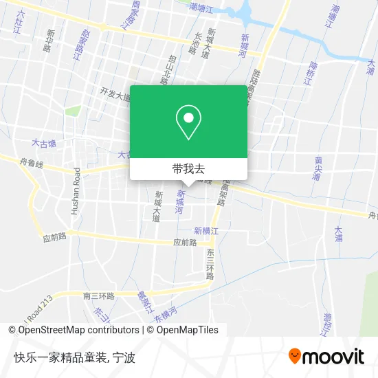 快乐一家精品童装地图