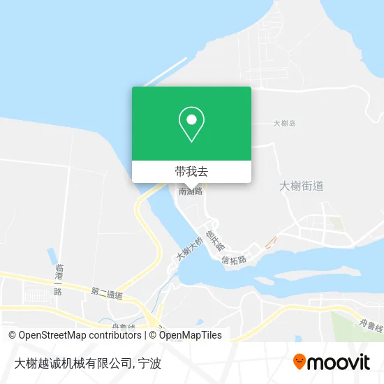 大榭越诚机械有限公司地图