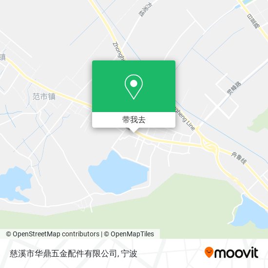 慈溪市华鼎五金配件有限公司地图