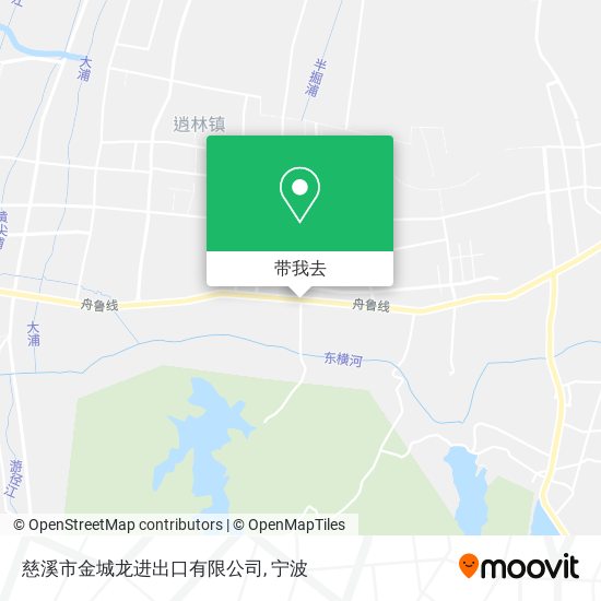 慈溪市金城龙进出口有限公司地图