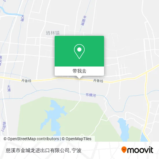 慈溪市金城龙进出口有限公司地图