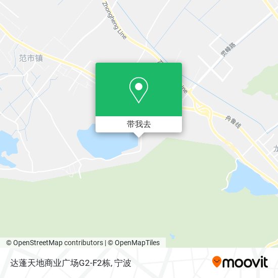 达蓬天地商业广场G2-F2栋地图
