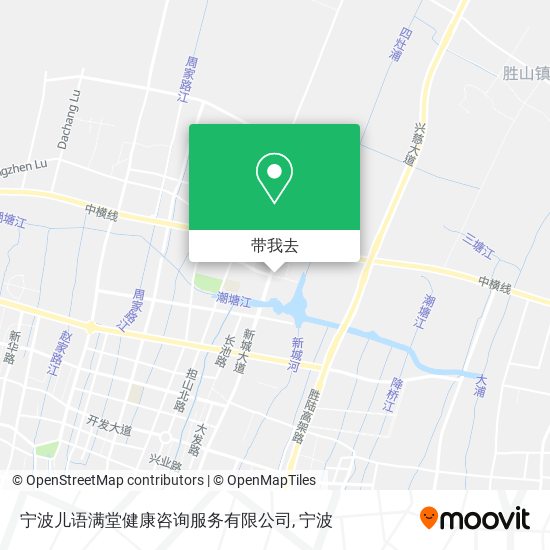 宁波儿语满堂健康咨询服务有限公司地图