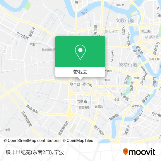 联丰世纪苑(东南2门)地图