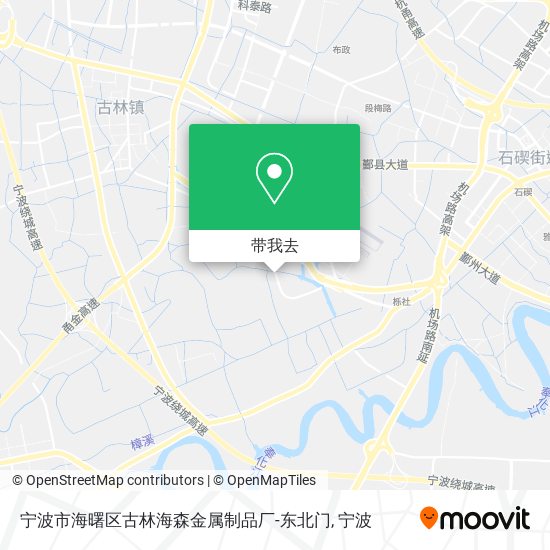 宁波市海曙区古林海森金属制品厂-东北门地图